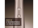 Moldeador - BaByliss Air Power Volume AS95E, Tecnología iónica, 3 Temperaturas, Uso en seco y en húmedo, Iónico, Barril ovalado, Rosa