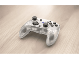 Mando Nintendo Switch 2 - Hori Horipad Turbo, Compatible con Nintendo Switch 2, Inalámbrica, Palancas analógicas TMR, Función Turbo, 10h, Blanco hielo