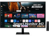 Monitor - Samsung Smart M5 LS32DM500EUXEN, 32, Full-HD, 4 ms, 60 Hz, WiFi, Bluetooth, Negro