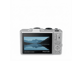 Cámara - Prixton Xplorer DV900, 64 megapixel, 4K 3840p, 3 Pantalla LCD, IPS, Zoom 4X, Flash, Plata