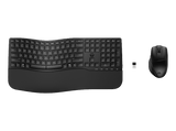Pack Teclado + Ratón - HP Combo 680, Inalámbrico, Teclas programables, Multidispositivo, Bluetooth, Negro