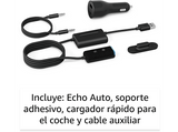 Altavoz inteligente - Amazon Echo Auto (2.ª gen.), Alexa en tu coche, Negro