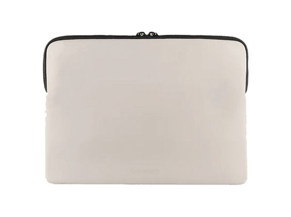 Funda portátil - Tucano Gommo Sleeve, 14", Para Portátiles de 14" o MacBook Air de 15" (2023-2024), Impermeable, Bolsillo Exterior, Gris