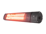 Estufa eléctrica - ok. OPH 206321 ES, Exterior, 2000 W, 3 Niveles de potencia, Soporte de pared, Negro