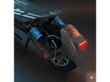 Patinete eléctrico - smartGyro Rockway GT, 1800W Potencia Máx., 800W Potencia Nominal, Batería Litio 15000mAh, Velocidad 25km/h, Autonomía 60km, Negro
