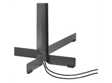 Soporte TV - Vogel's 3836900, TV de 40 - 77 , VESA 100 x 100 mm hasta 600 x 400 mm, Movimiento (hasta 90°), Organización de cables integrada, Negro