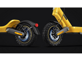 Patinete eléctrico - Xiaomi Electric Scooter 6 Ultra, Tipo 2 / VPM, Potencia Nom. 500 W, Carga máx. 140 kg, 12500 mAh, 25 km/h, Negro/Amarillo