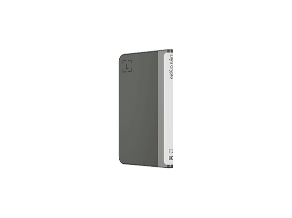 Crypto Wallet - Ledger Stax™, Bluetooth, 1.8MB Almacenamiento, Pantalla Táctil Curva E Ink® 3.7", Gris