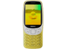 Móvil - Nokia 3210, Gold, 128MB Capacidad Memoria, 64MB RAM, 1450mAh, S30+, 2.4” QVGA, Bluetooth, Radio, MP3