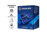 Capturadora de vídeo - Elgato Stream Deck MK.2 10GBA9901, Para PC y Mac, 15 Teclas macro, Negro