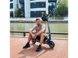 Patinete eléctrico - smartGyro Raptor EVO, Potencia Nominal y Máxima 1000W, Carga máx. 110 kg, 16000 mAh, 25 km/h, Azul