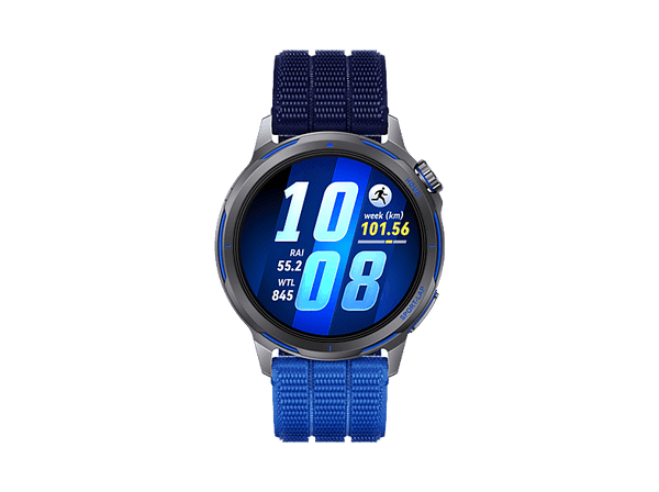 Smartwatch - Huawei WATCH GT Runner 2, Reloj Inteligente con GPS Ultra Preciso en runnning, 14 días Autonomía, Maratón Mode, 5ATM, ECG, Pago NFC, Azul