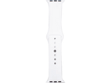 Correa - Friendly License, Para Apple Watch 42/44/45 mm, Silicona, Cierre click, Blanco