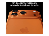 Apple iPhone 17 Pro, Naranja cósmico, 512 GB, 5G, 6.3  OLED Super Retina XDR, Chip A19 Pro, iOS