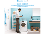 Lavadora carga frontal - Candy Smart Pro CSO 14105 TE/S, 10 kg, 1400rpm, Wi-Fi, Vapor, 17 Programas, Blanco