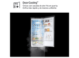 Frigorífico combi - LG GBV7280AEV, No Frost, 203 cm, 387 l, Door Cooling™, Cajón FRESHConverter™ Acero negro grafito antihuellas