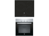 Cocina - Balay 3HI833XP, Placa de inducción, 3 zonas, Horno multifunción, Aire caliente 3D, 60 cm, A, Inox