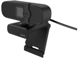 Webcam - Hama C400, Full HD, Micrófono, Protección de privacidad, Negro