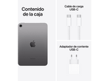 Apple iPad mini (2024), 512 GB, Gris espacial, WiFi, 8.3, Chip A17 Pro, iPadOS