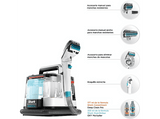 Aspirador de tapicerías - Shark StainStriker PX200EUT, 450 W, Especial Mascotas, Blanco