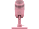 Micrófono - Razer Seiren V3 Mini, Cable USB tipo A a tipo C, Condensador supercardioide, Rosa cuarzo