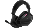 Auriculares gaming - Corsair Void V2, Circumaurales, Bluetooth, 70h Autonomía, Negro