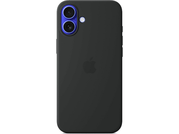 Apple Funda de silicona con MagSafe para iPhone 16 Plus, Negro
