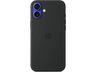 Apple Funda de silicona con MagSafe para iPhone 16 Plus, Negro