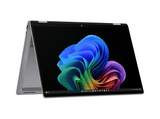 Convertible 2 en 1 - HP OmniBook X Flip 16-cc0000ns, Copilot+PC, 50 TOPS, AMD Ryzen™ AI 7 450, 32 GB RAM, 1TB SSD, Windows 11 Home, Meteor silver