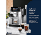 Cafetera superautomática - De'Longhi PrimaDonna Aromatic ECAM630.55.SSM, 1450 W, 19 bar, 0.5 l, Molinillo integrado, Plateado/Acero inoxidable