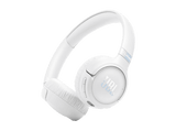 Auriculares inalámbricos - JBL Tune 680NC, Autonomía 76 h, Diadema, Bluetooth, Cancelación de ruido adaptativa con Smart Ambient, Plegables, Blanco