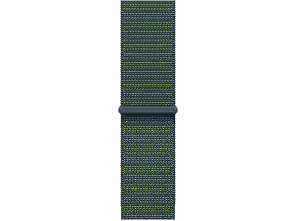 Apple Correa Loop deportiva, Verde lago, Para Apple Watch 46 mm, Talla única