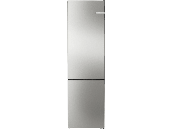 Frigorífico combi - Bosch KGN39VIEB, Total NoFrost, 203 cm, 368 l, Cajón VitaFresh, Perfect Fit, Acero antihuellas
