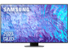 TV QLED 50" - Samsung TQ50Q80CATXXC, UHD 4K, Neural Quantum Processor 4K, Smart TV, DVB-T2 (H.265), Carbon Silver
