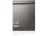 Lavavajillas - LG DF355FP, 14 servicios, 9 programas, 60 cm, LED táctil, Tercera bandeja, QuadWash™, Acero inoxidable