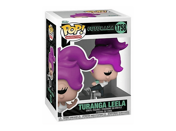 Figura Funko Pop! - Futurama: Turanga Leela, Vinilo, 10 cm
