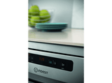 Lavavajillas - Indesit DFO 3T133 A F X, 13 servicios, 9 programas, 60 cm, Inox