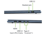 Portátil - Acer Swift Go 14 AI SFG14-I71-98M5, 14 WUXGA, Intel® Core™ Ultra 9 386H, 16GB RAM, 512 GB SSD, Core™ Graphics, Windows 11, Sin cargador