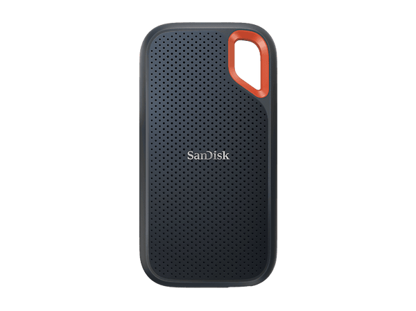 Disco duro SSD externo 2TB - SanDisk Extreme Portable SSD, 2.5", Hasta 1050 MB/s, NVMe, USB 3.2, IP65, Gris