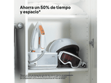 Centro de planchado - Braun CareStyle Compact Pro IS2561WH, 2400W, 1.5l, 6 bar, Golpe de vapor 400g/min, Suela EloxalPlus, Freeglide3D, Blanco/Naranja