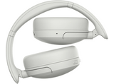 Auriculares inalámbricos - Sony WH-CH735NW, Noise Cancelling, 75h, Carga Rápida, Plegable, Bluetooth, Llamadas nítidas con IA, Blanco