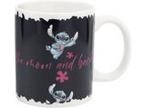 Taza - I love you Lilo & Stitch, Termosensible, Cerámica, 325 ml