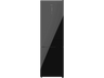 Frigorífico combi - Cecotec Bolero CoolMarket 356 Black Glass D, Total No Frost, 200 cm, 356 l, Inverter Plus, Puertas de cristal, Black Glass