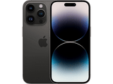 REACONDICIONADO Excelente Apple iPhone 14 Pro, Negro espacial, 256 GB, 5G, 6.1, Pantalla Super Retina XDR, Chip A16 Bionic, iOS