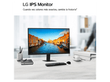 Monitor - LG 27U631A-B, 27 QHD, 100 Hz, 5 ms, IPS, HDMI, USB-C, Negro