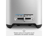 Tostadora - Sage STA825BAL2EEU1, 1000 W, 2 Ranuras, 5 Niveles de Tostado, Acero Inoxidable