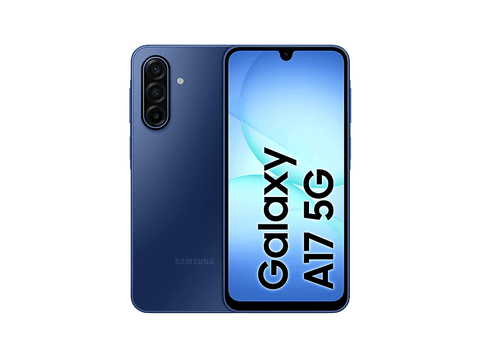 Móvil - Samsung Galaxy A17, Azul, 256 GB, 8 GB RAM, 6.7