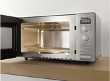 Microondas con grill - Miele M 6012 SC, 900 W, 7 niveles, Descongelación, 26 l, Inox