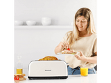 Tostadora - Taurus Vintage Cream Ver II, 1500 W, 2 Ranuras, Descongela y recalienta, 7 Niveles de tostado, Acero Inoxidable, Crema