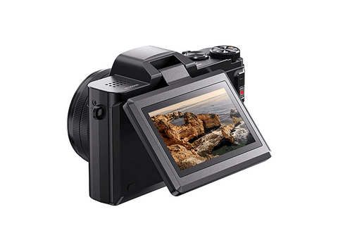 Cámara - Engel EC 3000 B, 13 MP (hasta 64MP interpolados), UHD 4K, Digital, Compacta,, 16x Zoom, Pantalla 3